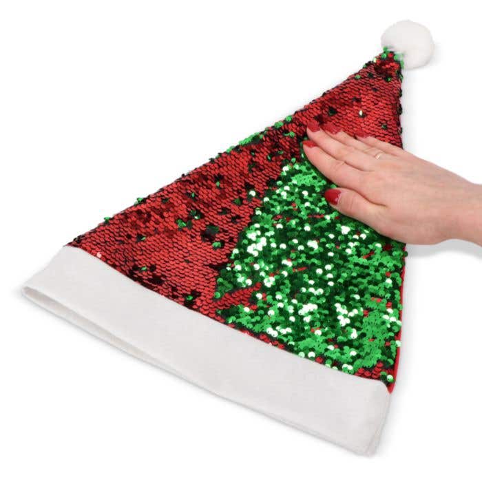 Pailletten Kerstmuts Twinkel