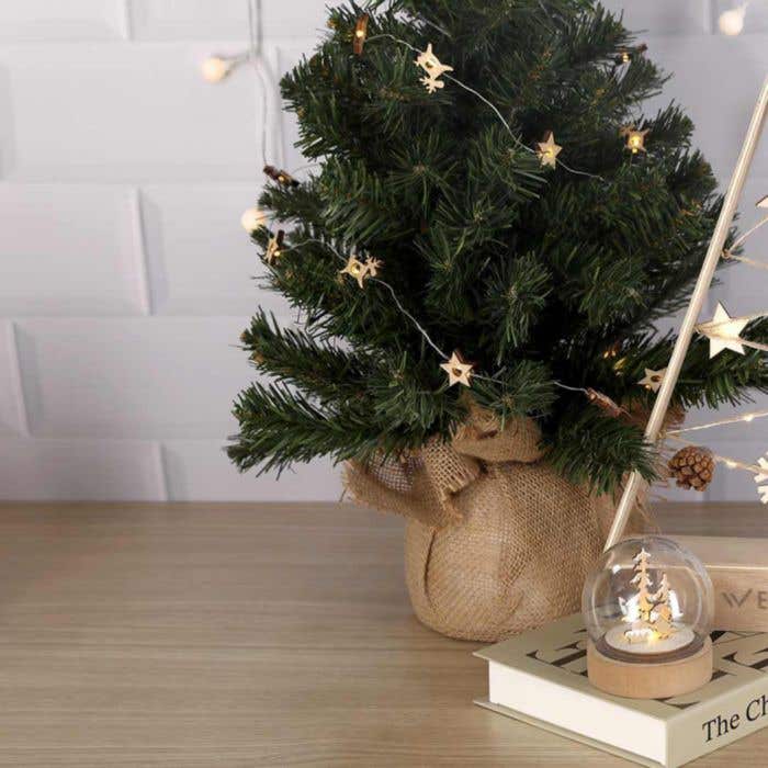 Houten Kerstslinger Plentox