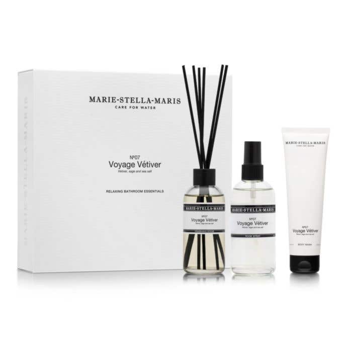 Marie-Stella-Maris Geschenkset Relaxing Bathroom Voyage Vétiver [3-delig]