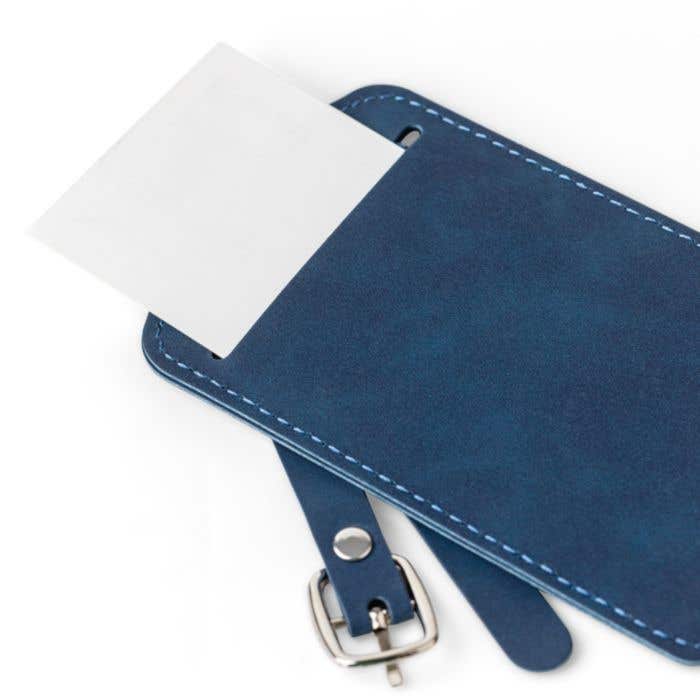 Gerecyclede Paspoorthouder en Bagagelabel Zina [2-delig]