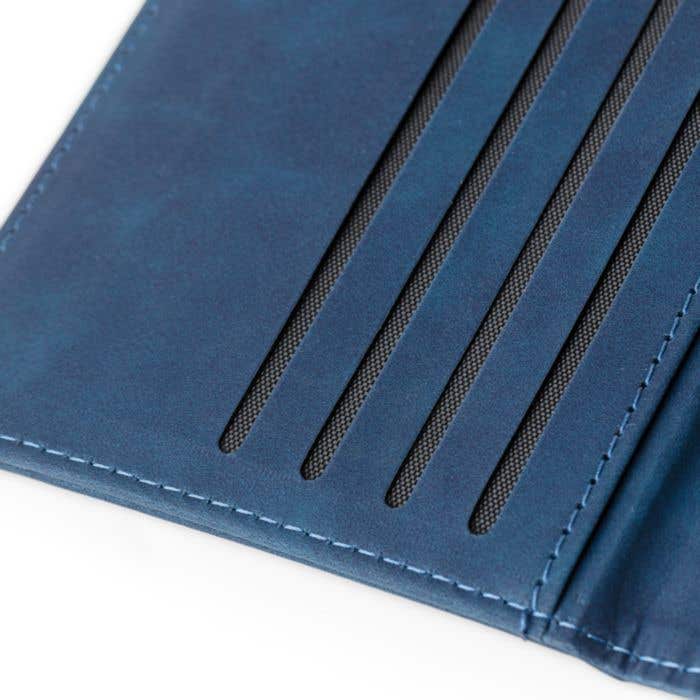 Gerecyclede Paspoorthouder en Bagagelabel Zina [2-delig]