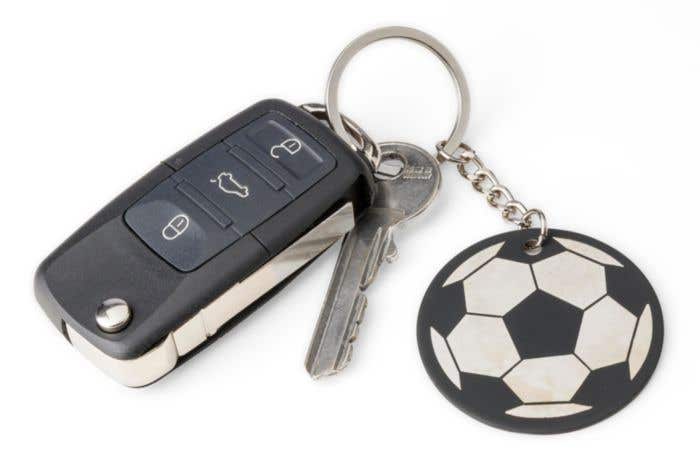 Gerecyclede RVS Sleutelhanger Ciro