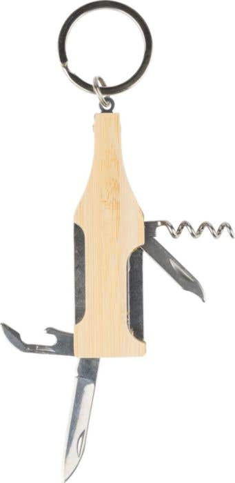 Bamboe Multitool Sleutelhanger Inaya