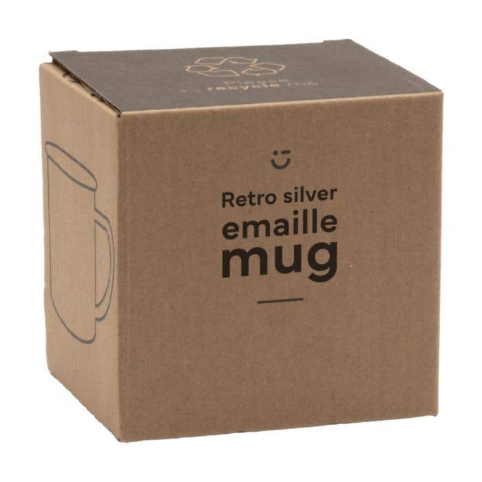 Mok | Emaille | 350 ml | Retro