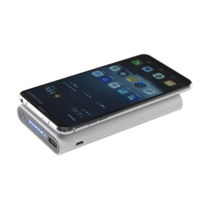 Powerbank | Gerecycled | 8000 mAh | Draadloos opladen