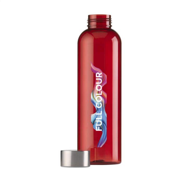Drinkfles Senga | 650 ml | Transparant | RVS dop