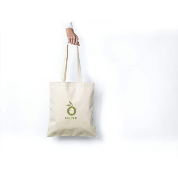 Draagtas Organic | 8 L | Canvas | 320 g/m² | Lange hengsels