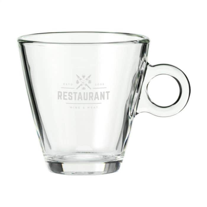 Theeglas | Gehard glas | 320 ml | Rond oor