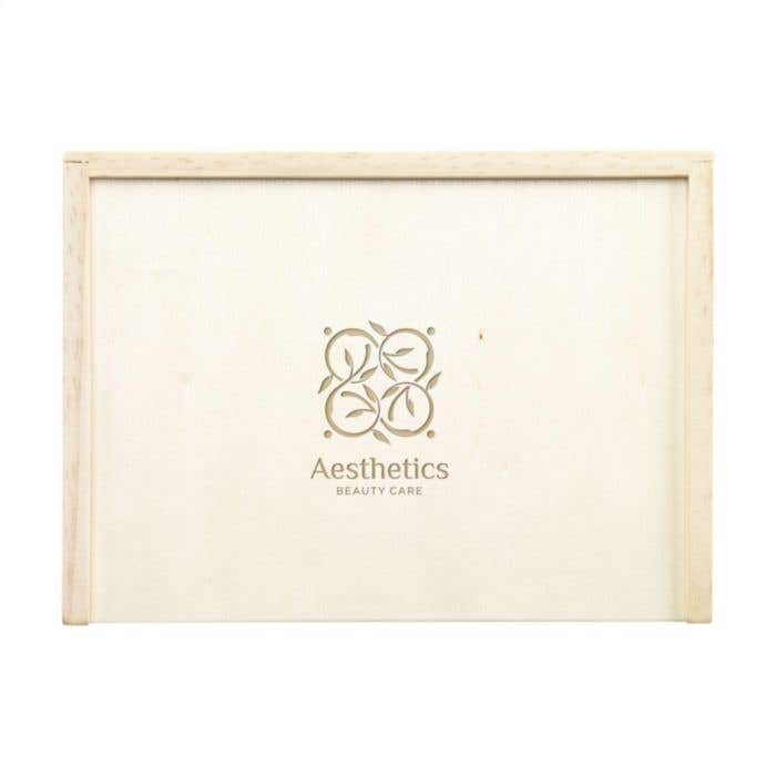 Speelkaarten | Gerecycled | Dubbel spel | Houten kistje