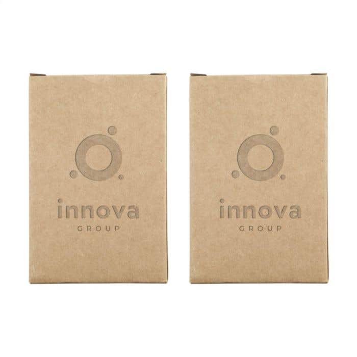 Speelkaarten | Gerecycled | Dubbel spel | Houten kistje