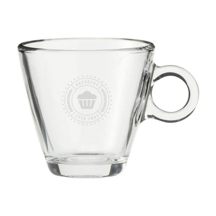 Koffieglas Lugano | Gehard glas | 230 ml | Rond oor