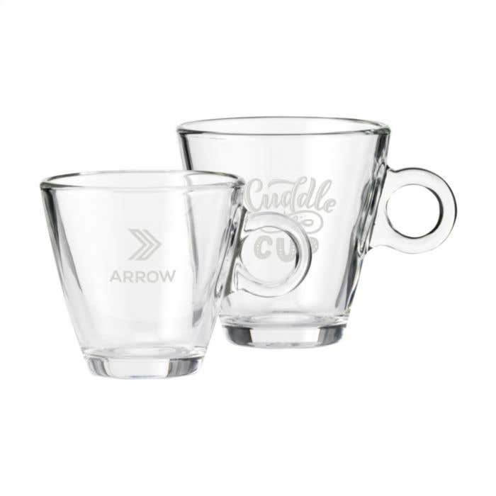 Koffieglas Lugano | Gehard glas | 230 ml | Rond oor