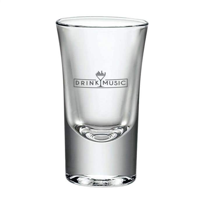 Shotglas | 34 ml | Massieve bodem