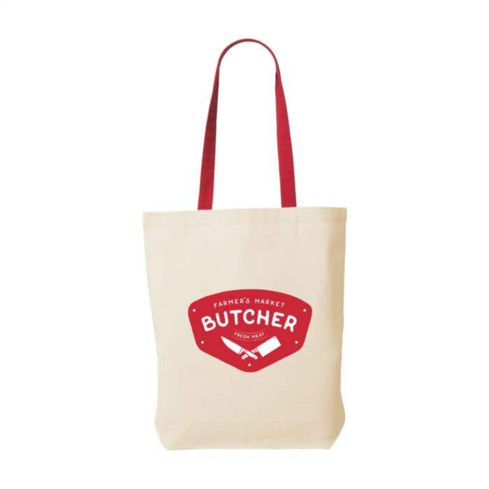 Shoppertas | Canvas | 12 l | Gekleurde hengsels