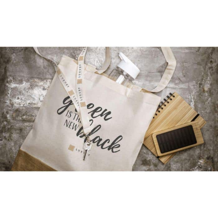 Shopper | Organisch katoen en jute | 8 l