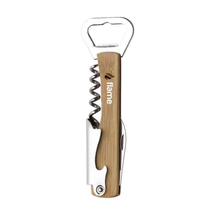 Kelnermes | Bamboe | 4 functies