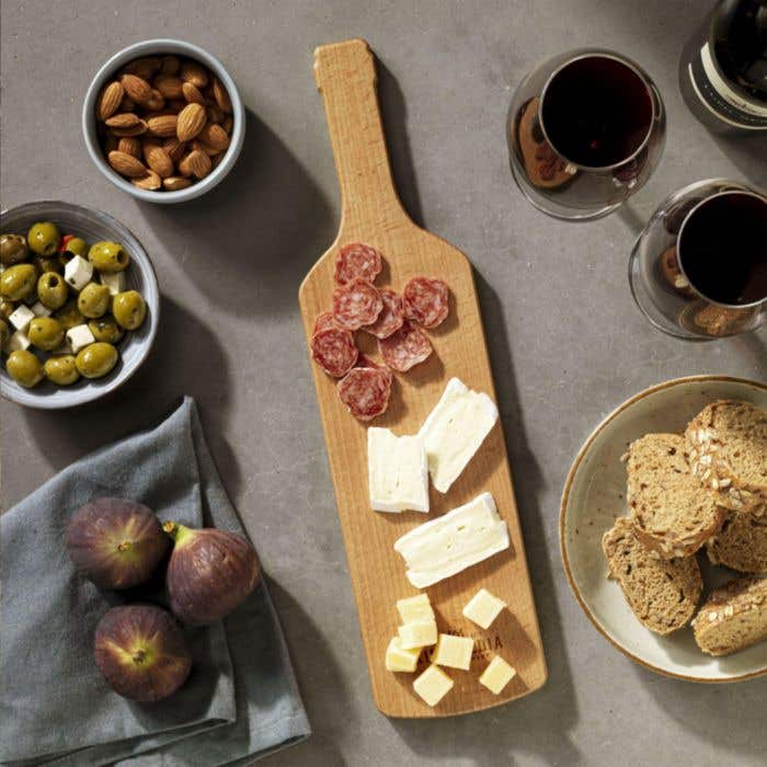 Bowls and Dishes serveerplank | Hout | Flesvorm