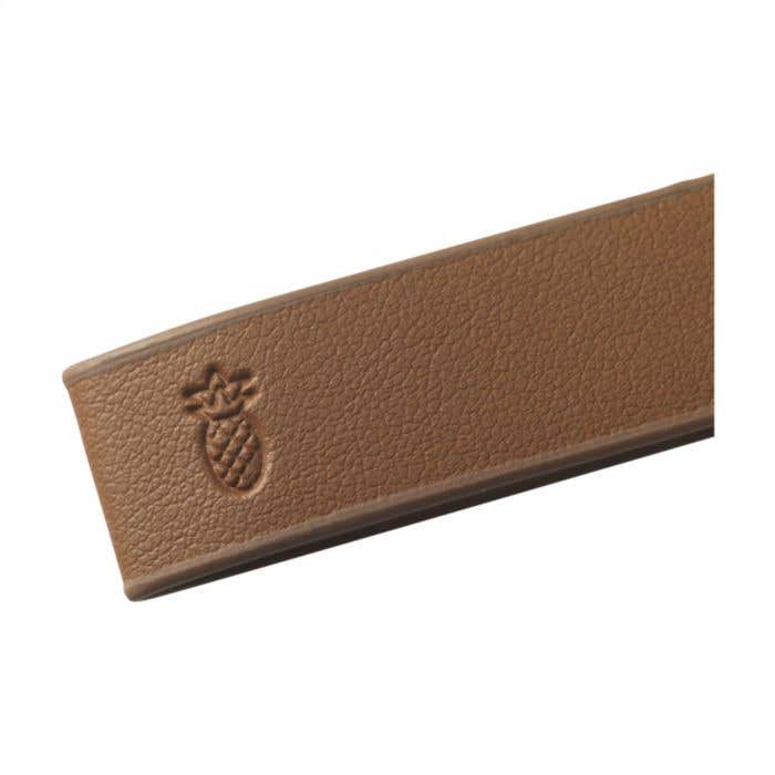 Sleutelhanger | Vegan leer | Ananasvezel