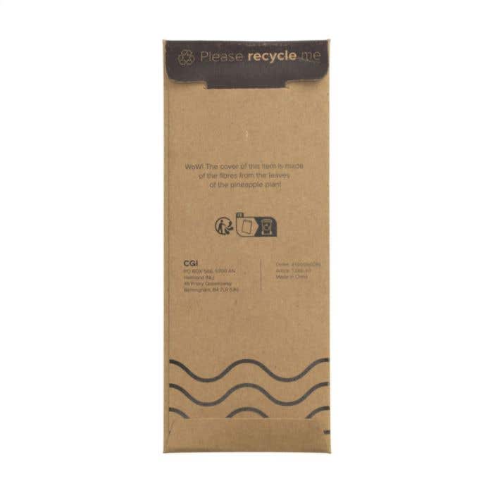 Sleutelhanger | Vegan leer | Ananasvezel