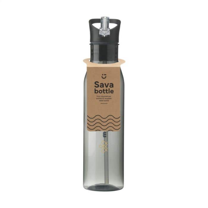 Drinkfles Sava | 720 ml | Inklapbaar rietje