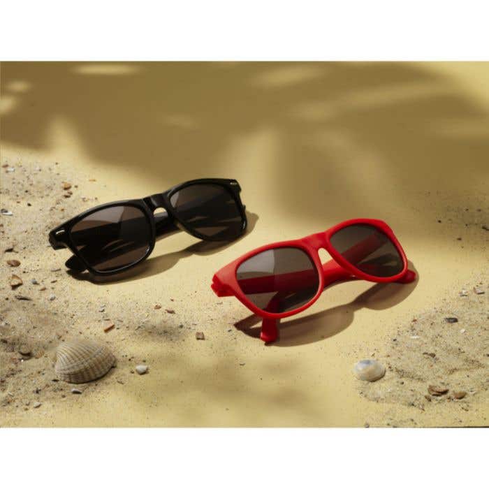 Zonnebril Malibu | UV 400 | Zwart, wit of donkerblauw