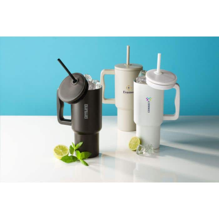 Drinkbeker Rhino | RVS | 900 ml | Dubbelwandig
