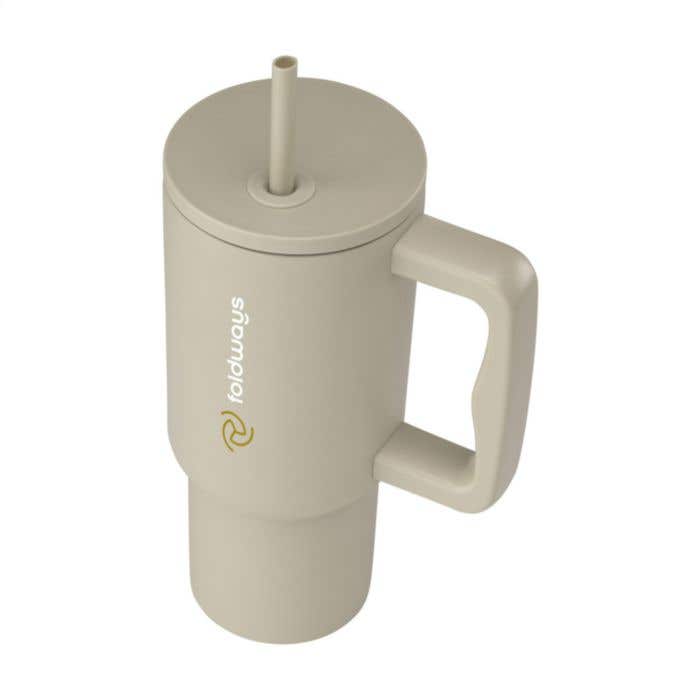 Drinkbeker Rhino | RVS | 900 ml | Dubbelwandig
