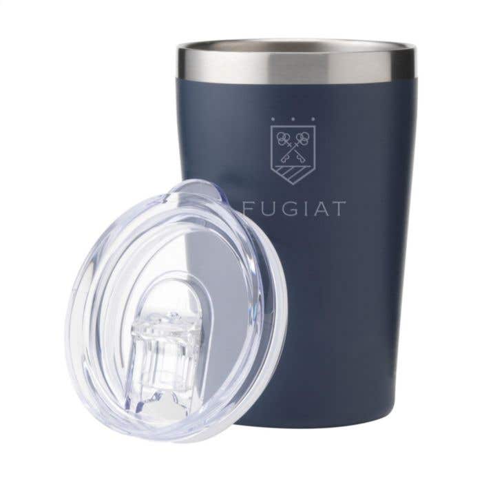 Thermosbeker | Gerecycled RVS | 380 ml | Dubbelwandig