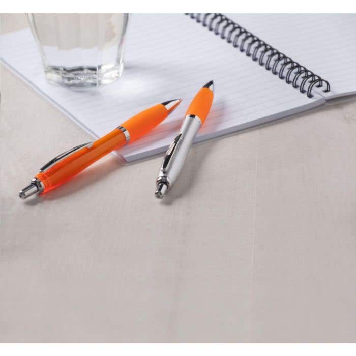 Balpen Athos | Transparant | Metalen clip