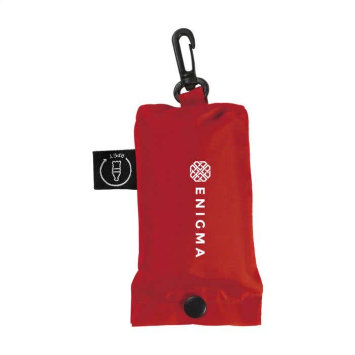 Winkeltas | Gerecycled | Opvouwbaar | Met karabijnhaak