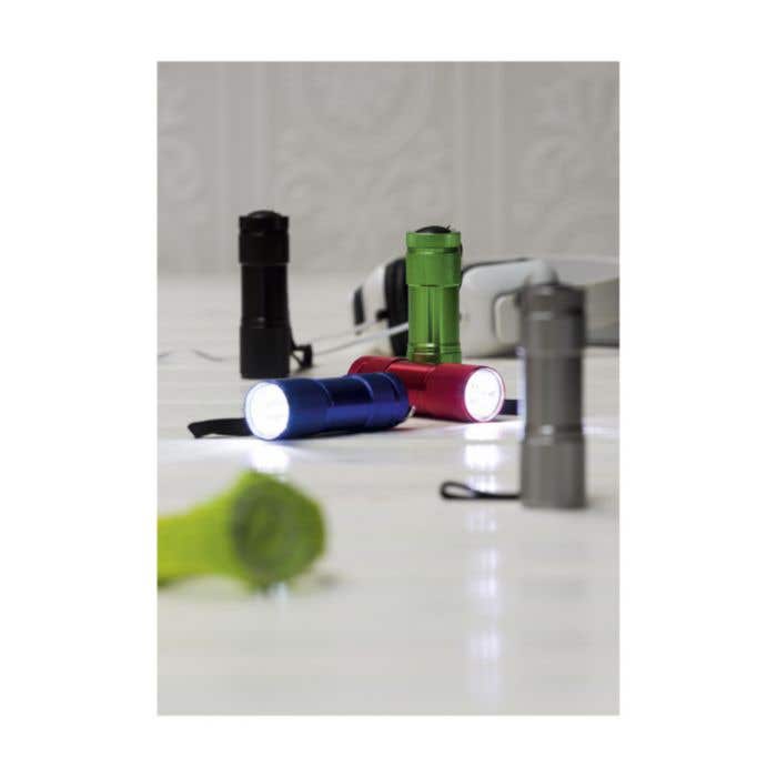 Balpen LED-lamp | Aluminium | Blauwe inkt