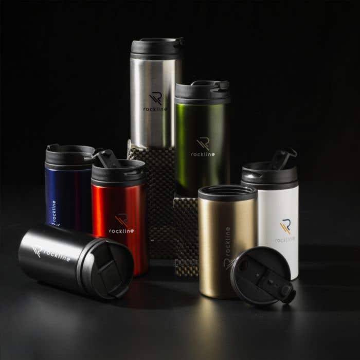 Thermosbeker | Gerecycled RVS | 300 ml | Dubbelwandig