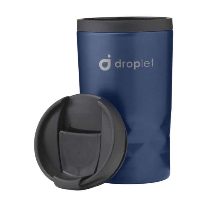 Thermosbeker Graphic Mini | RVS | 250 ml | Diamantpatroon