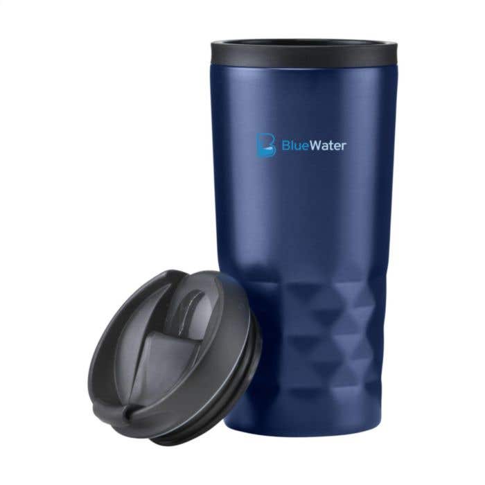 Thermosbeker Graphic | RVS | 300 ml | Diamantpatroon