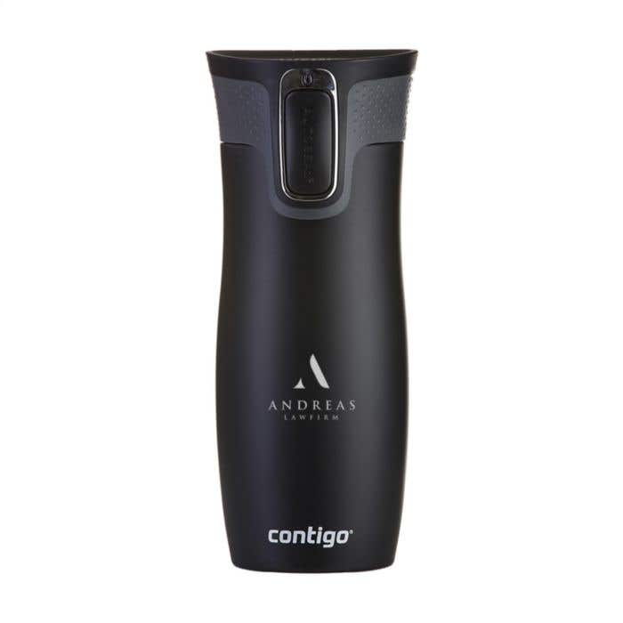 Contigo® reisbeker Westloop | 470 ml | RVS | Dubbelwandig
