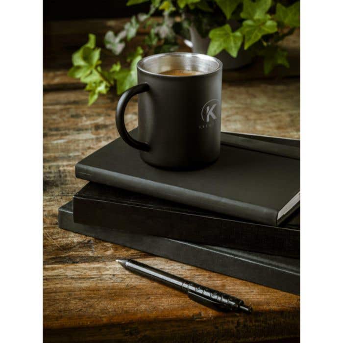 Mok | Gerecycled RVS | 300 ml | Dubbelwandig