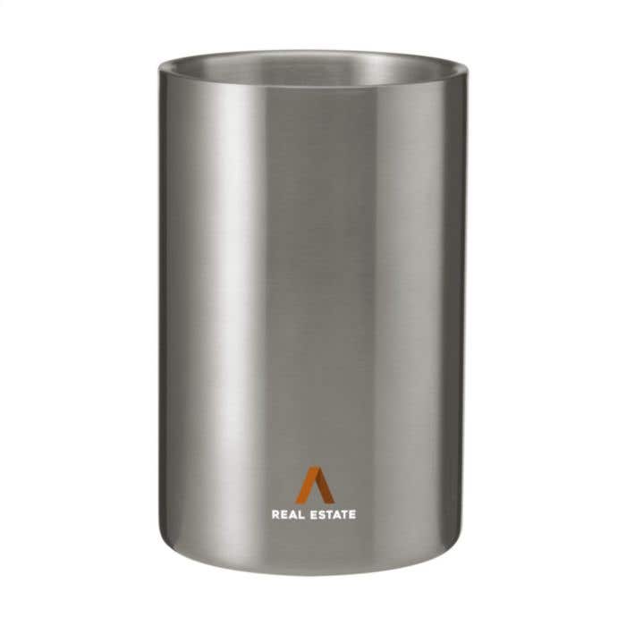 Wijnkoeler CoolSteel | Gerecycled RVS | Dubbelwandig
