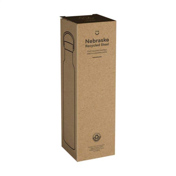 Drinkfles Nebraska | RVS | 800 ml | Enkelwandig