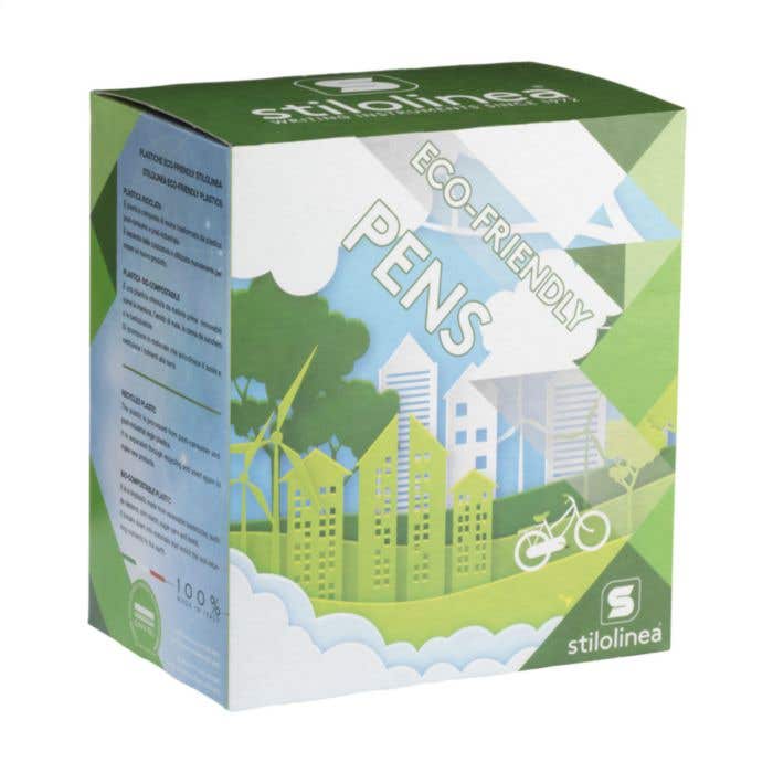 Stilolinea balpen Baron 03 | Gerecycled | Witte behuizing