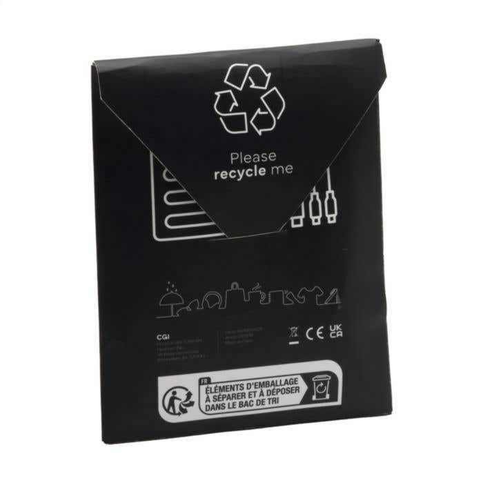 Oplaadkabel | Gerecycled | 120 cm | Type-C en Lightning