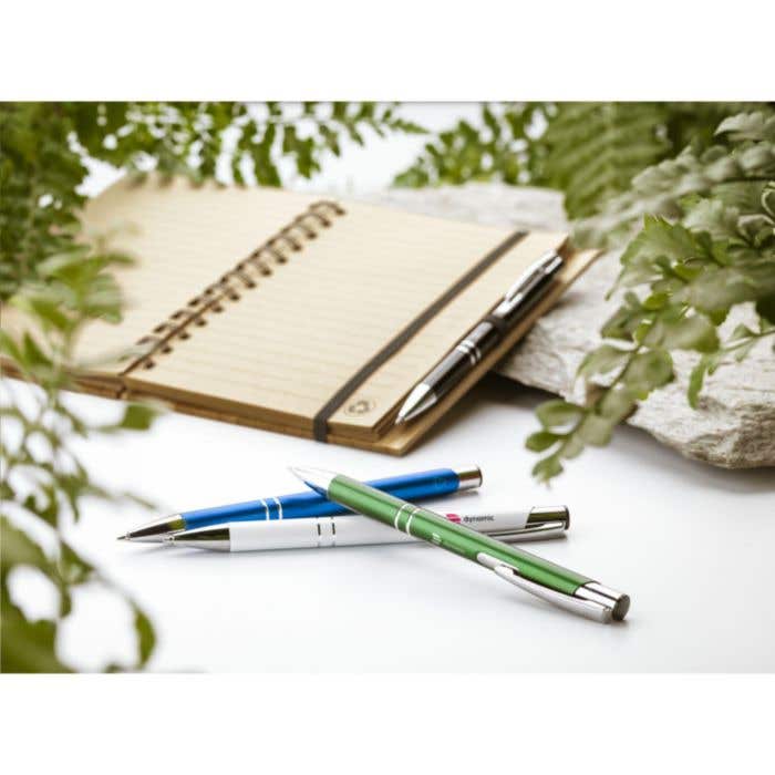 Balpen | Gerecycled aluminium | Metalen clip