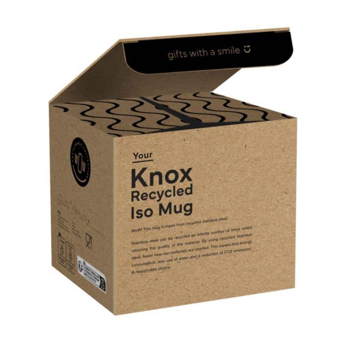 Thermosbeker | Gerecycled RVS | 300 ml | Stapelbaar
