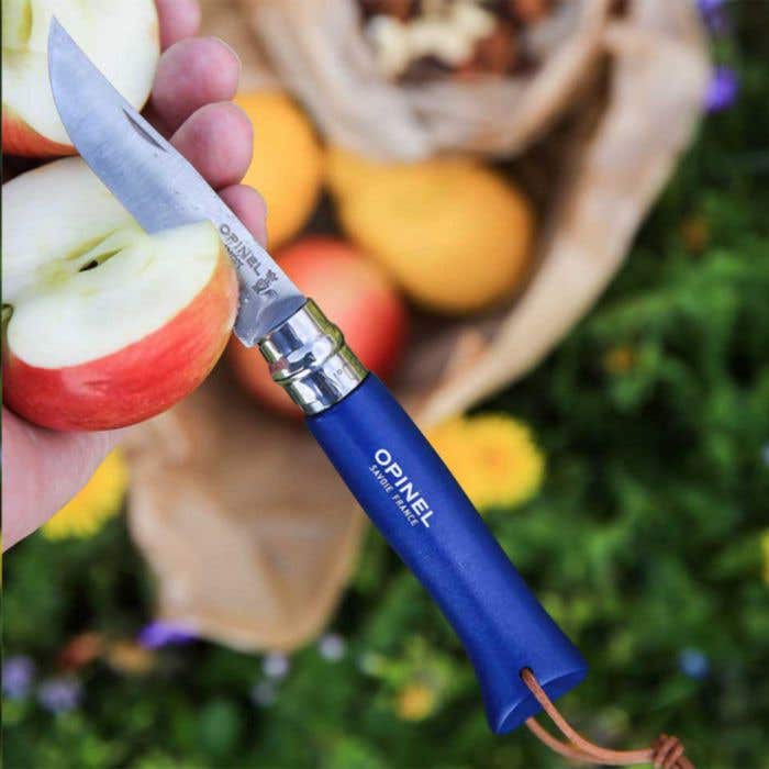 Opinel zakmes Colorama No 8 | RVS | Vergrendelingssysteem