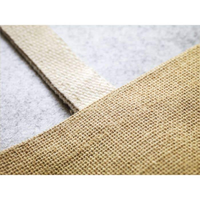 Draagtas | Jute | Gelamineerd | 8 l