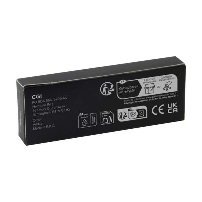 USB-hub | FSC® Bamboe | 1x USB-A + 3x USB-C