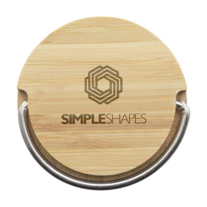 Drinkfles | Borosilicaatglas | 300 ml | Met theezeef