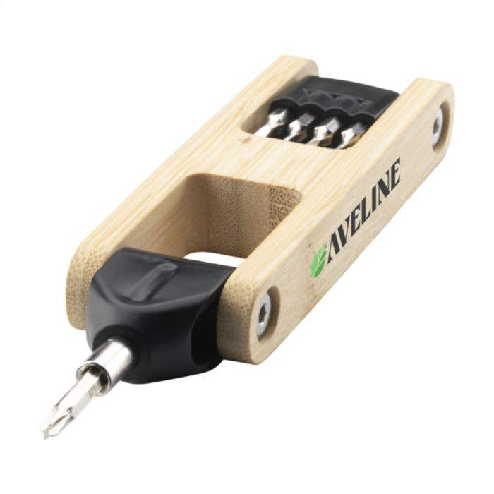 Schroefbitset | Bamboe | 9-delig | Magnetisch