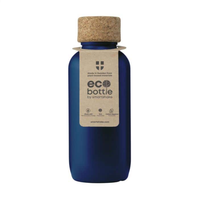 Drinkfles Ecobottle | Gerecycled | 650 ml | Kurken dop