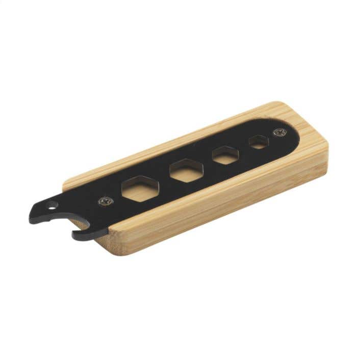 Multitool | Bamboe | Flesopener en moersleutels