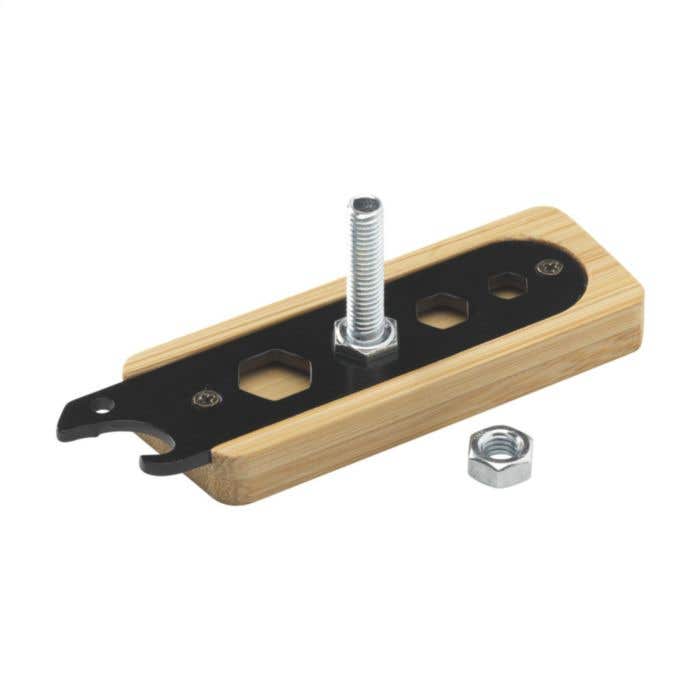 Multitool | Bamboe | Flesopener en moersleutels